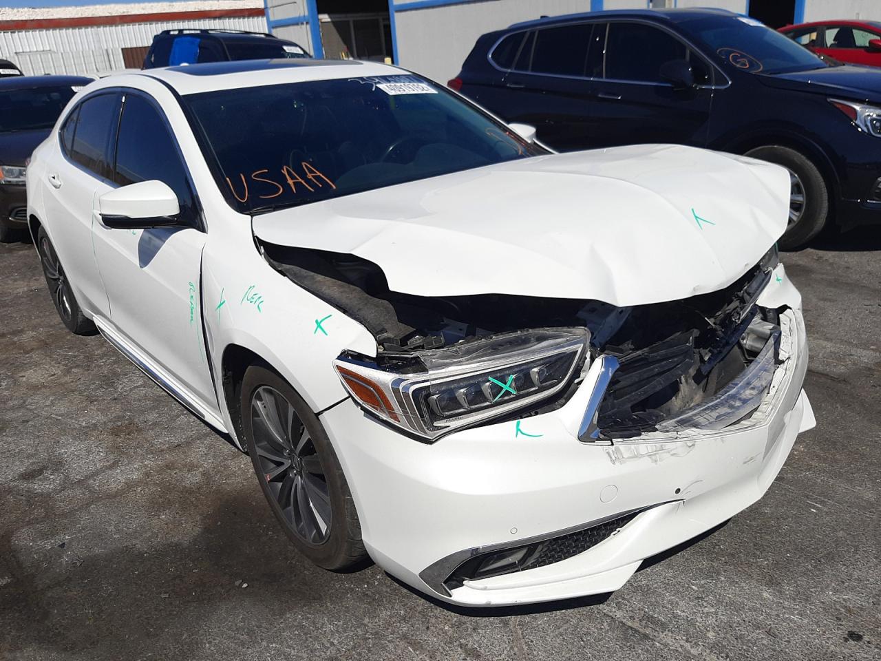 Photo 1 from auction – 2018 ACURA TLX ADVANC with VIN 19UUB2F73JA004553