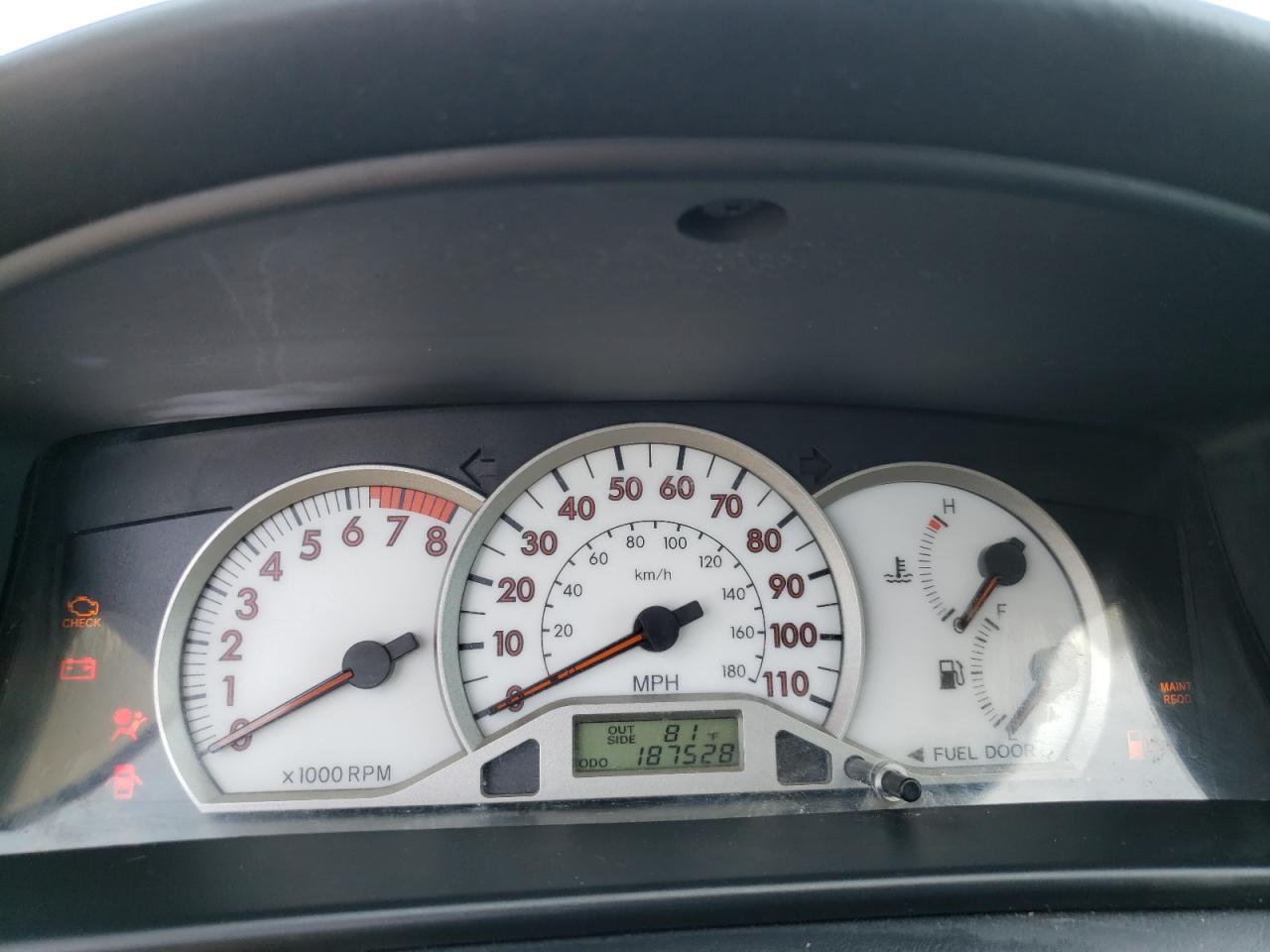Photo 8 from auction – 2007 TOYOTA COROLLA with VIN 1NXBR32E77Z822611
