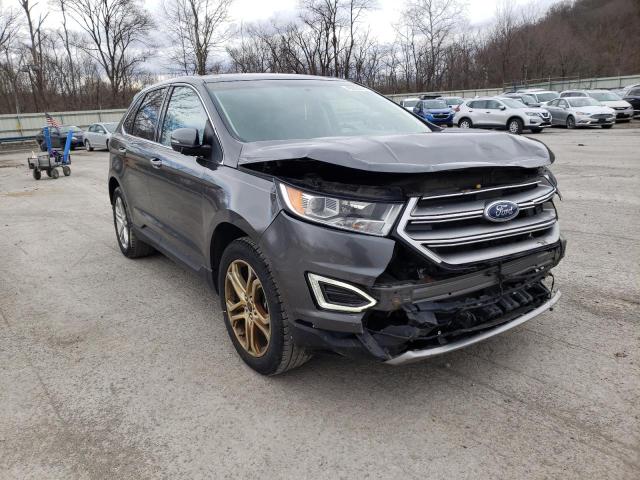 FORD EDGE TITAN 2015 with VIN 2FMTK4K93FBB72181 - Photo from auction