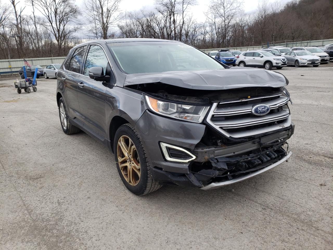 Photo 11 from auction – 2015 FORD EDGE TITAN with VIN 2FMTK4K93FBB72181
