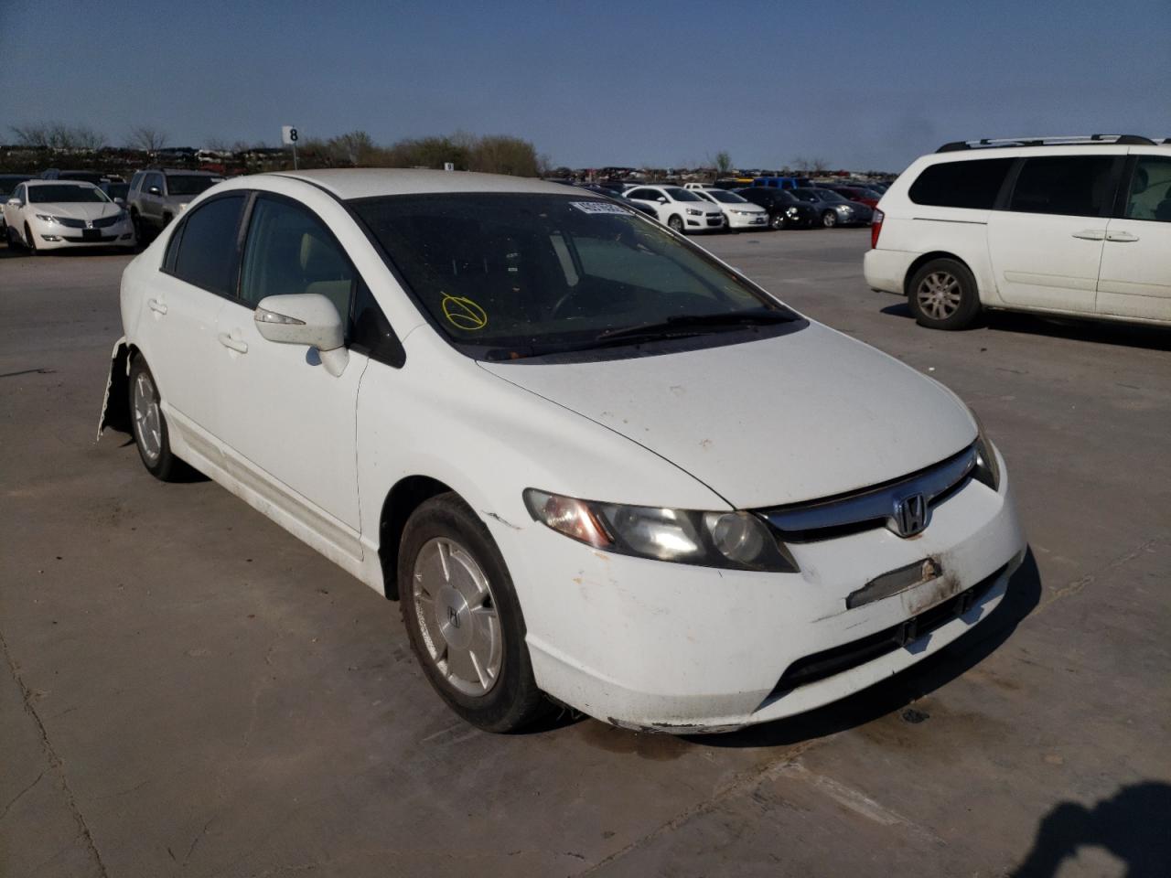 HONDA CIVIC HYBR 2008 with VIN JHMFA36228S021366 - Photo from auction