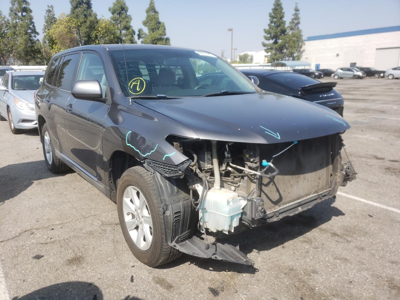 TOYOTA HIGHLANDER 2011 con VIN 5TDZA3EH7BS011422 - Foto de la subasta
