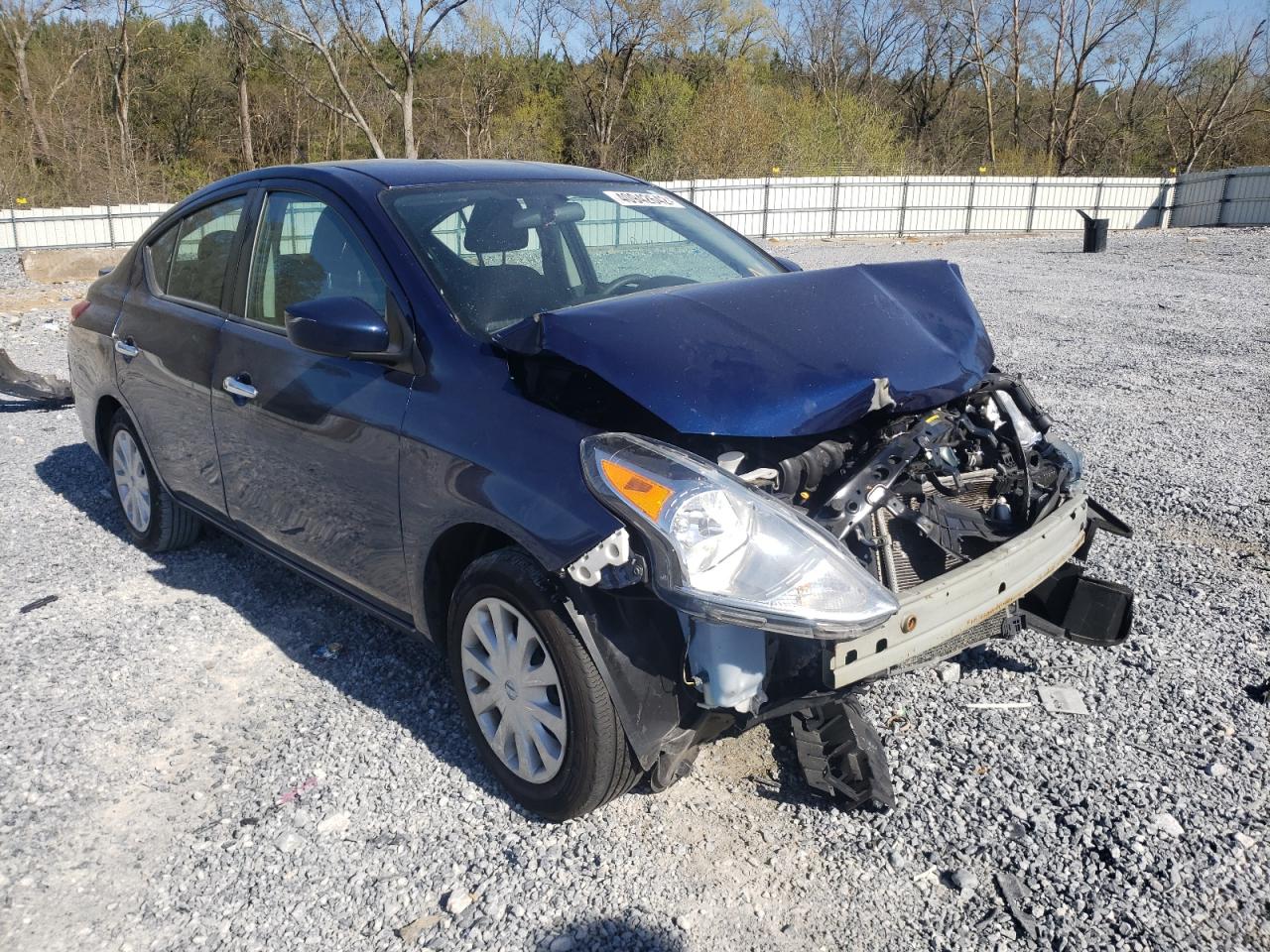 NISSAN VERSA S 2019 with VIN 3N1CN7AP8KL857338 - Photo from auction