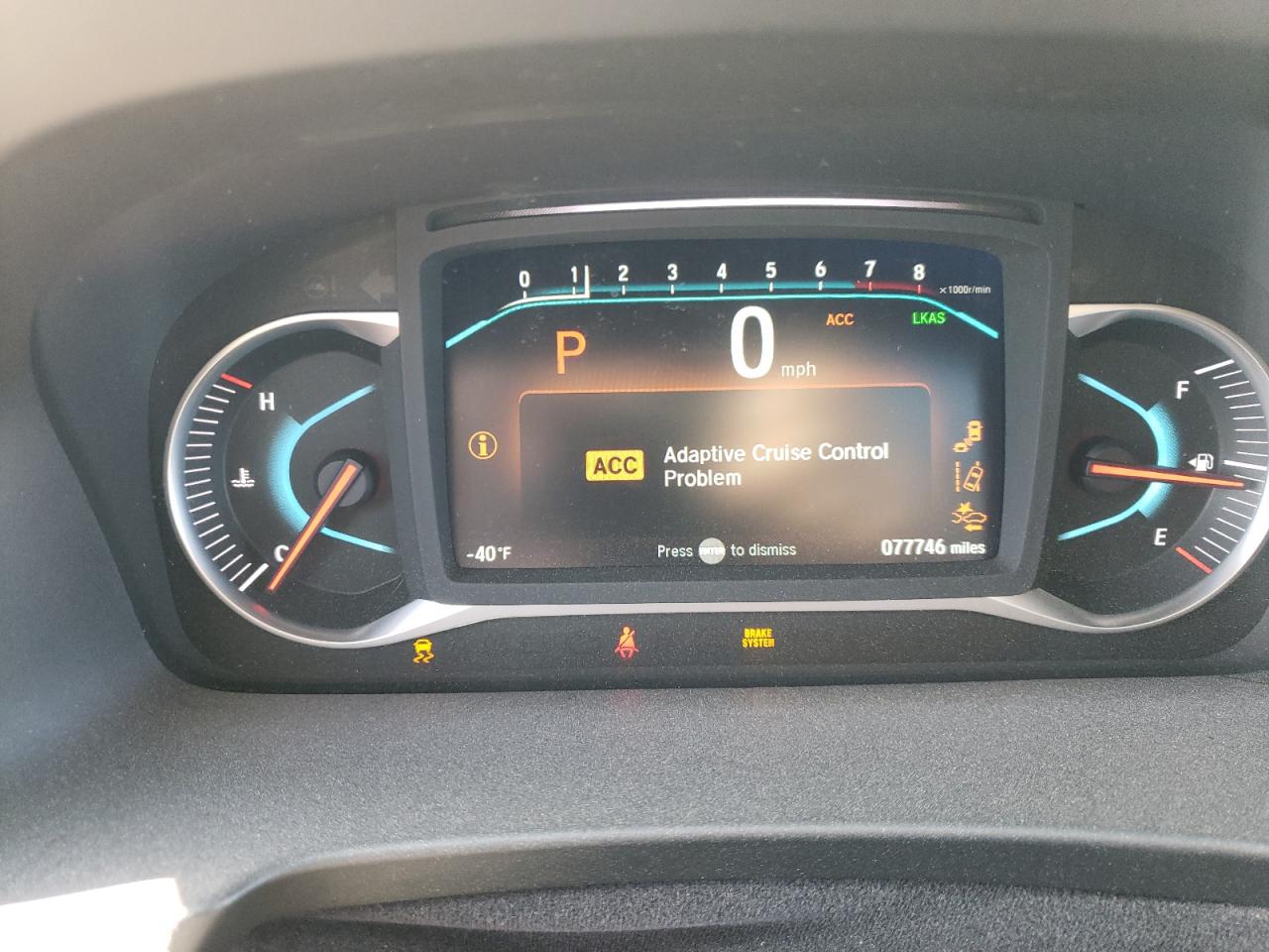 Photo 8 from auction – 2019 HONDA PILOT EXL with VIN 5FNYF6H53KB076854