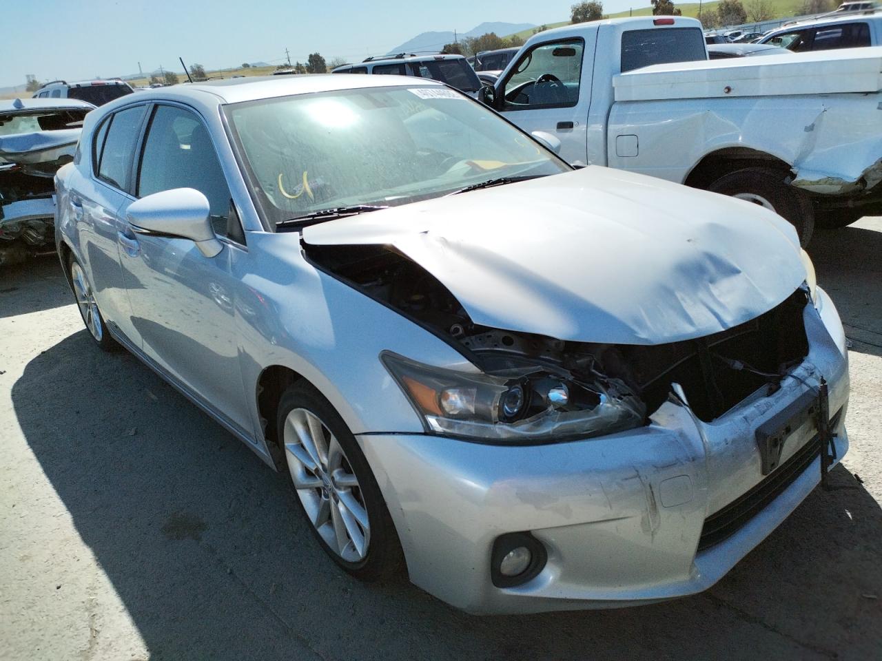 LEXUS CT 200 2012 with VIN JTHKD5BH9C2118990 - Photo from auction