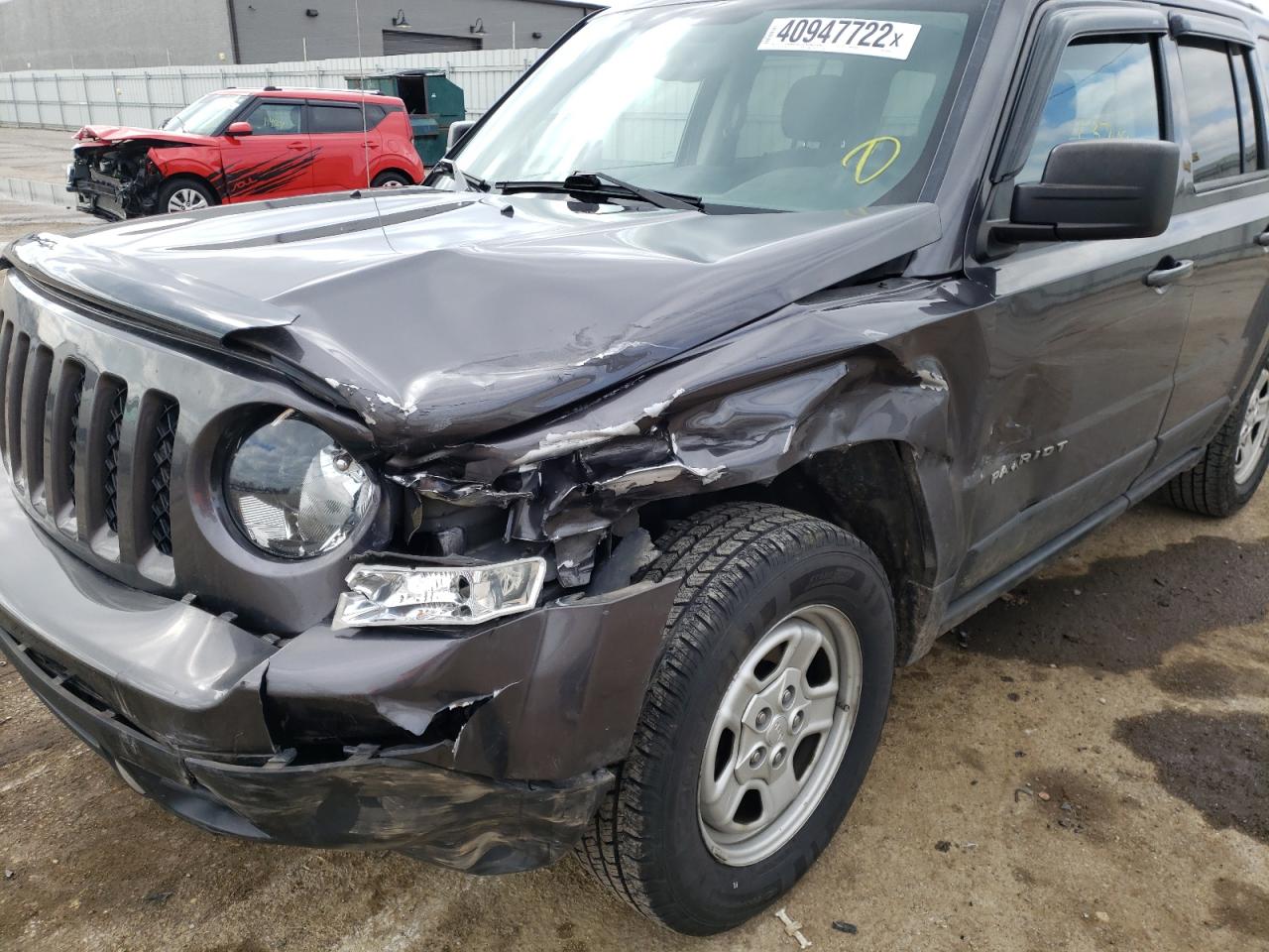 Photo 9 from auction – 2016 JEEP PATRIOT SP with VIN 1C4NJPBB1GD628842