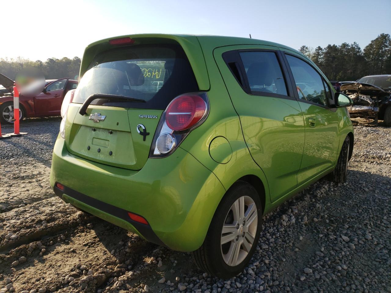 Photo 4 from auction – 2015 CHEVROLET SPARK 1LT with VIN KL8CD6S98FC752089