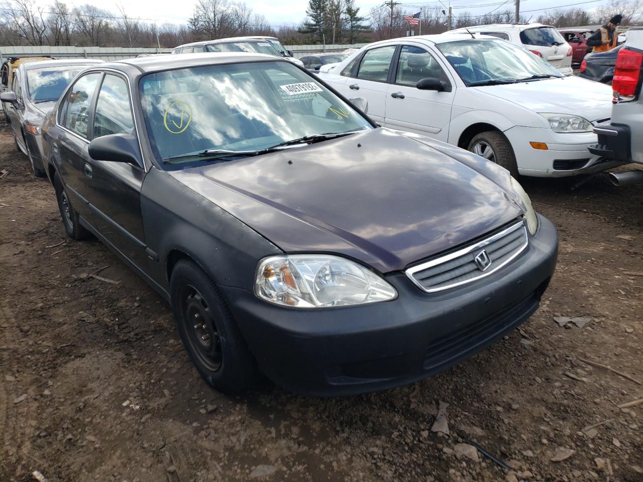 HONDA CIVIC 2000 with VIN 2HGEJ6677YH589843 - Photo from auction