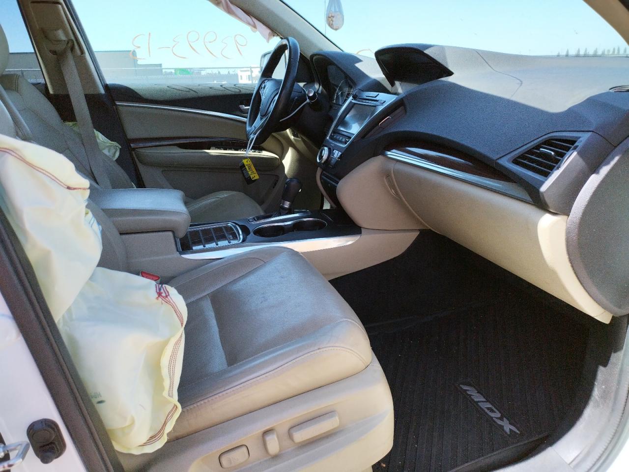 Photo 5 from auction – 2014 ACURA MDX ADVANC with VIN 5FRYD4H87EB001937