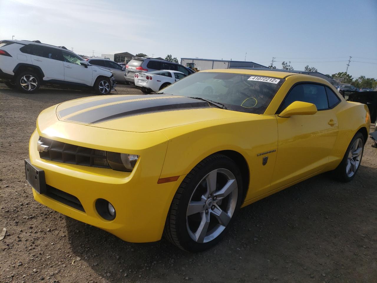Photo 2 from auction – 2011 CHEVROLET CAMARO LT with VIN 2G1FB1ED2B9128912