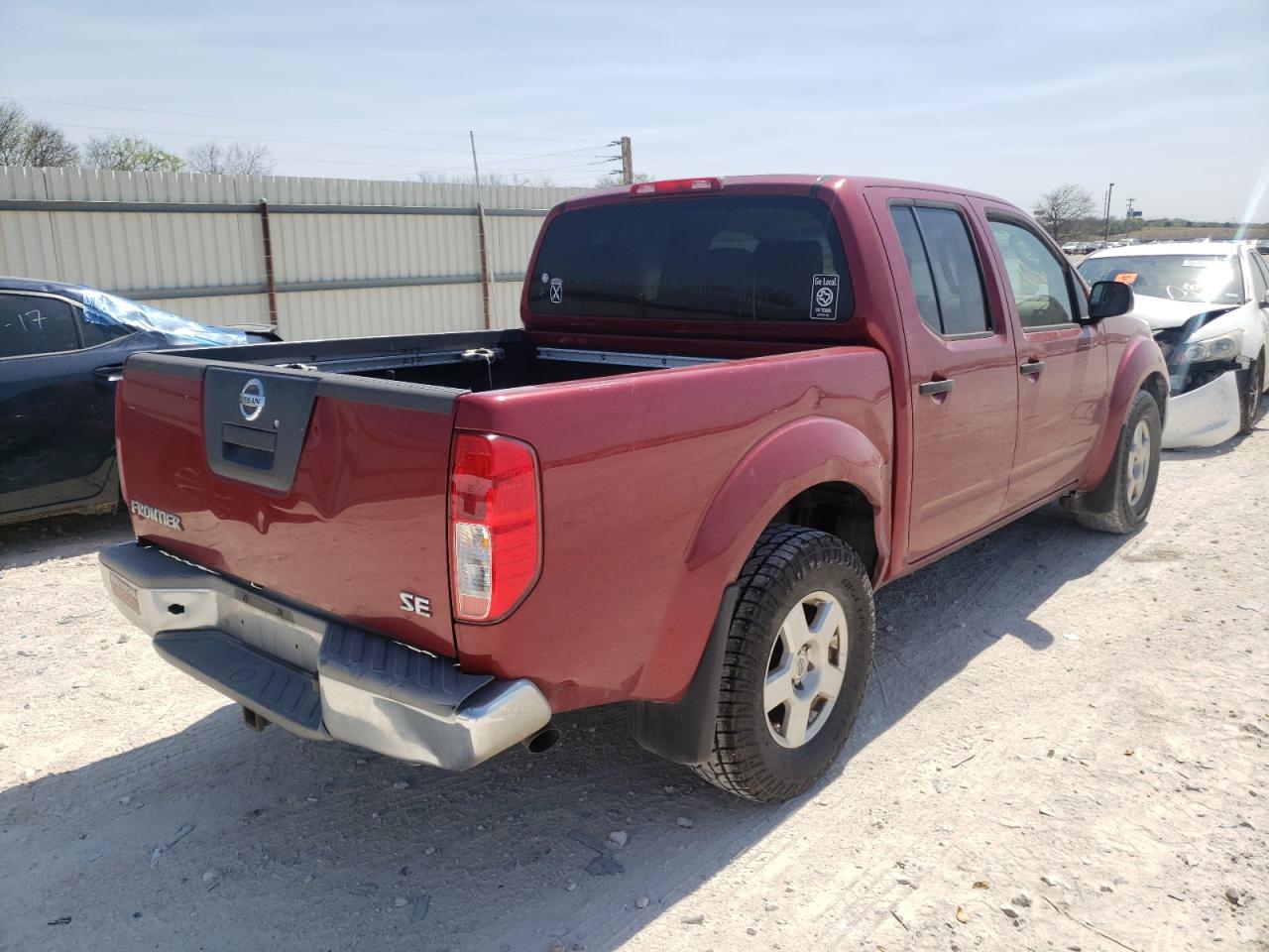 Photo 4 from auction – 2007 NISSAN FRONTIER C with VIN 1N6AD07U47C458650