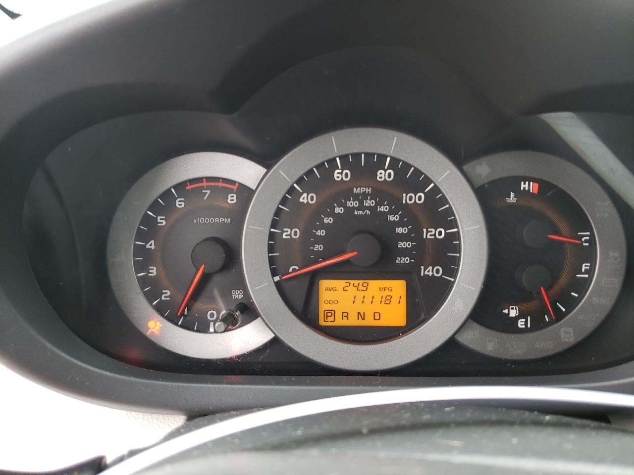 Photo 8 from auction – 2012 TOYOTA RAV4 with VIN 2T3BF4DV4CW178854