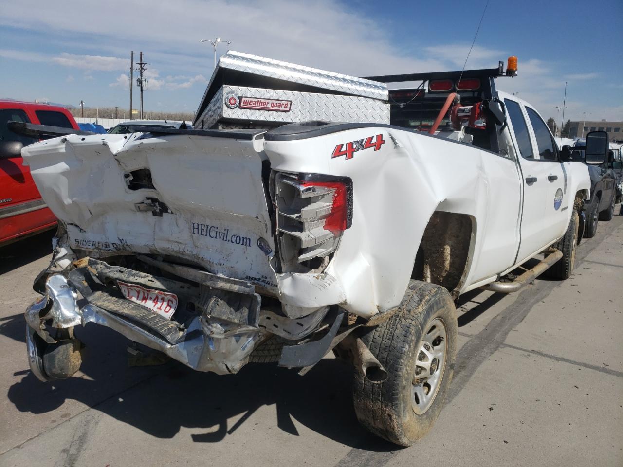 Photo 4 from auction – 2019 CHEVROLET SILVERADO with VIN 2GC2KREG2K1115798