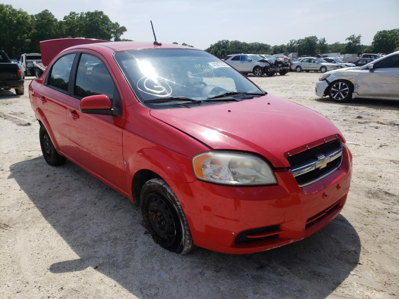 CHEVROLET AVEO LS 2009 with VIN KL1TD56E29B338557 - Photo from auction