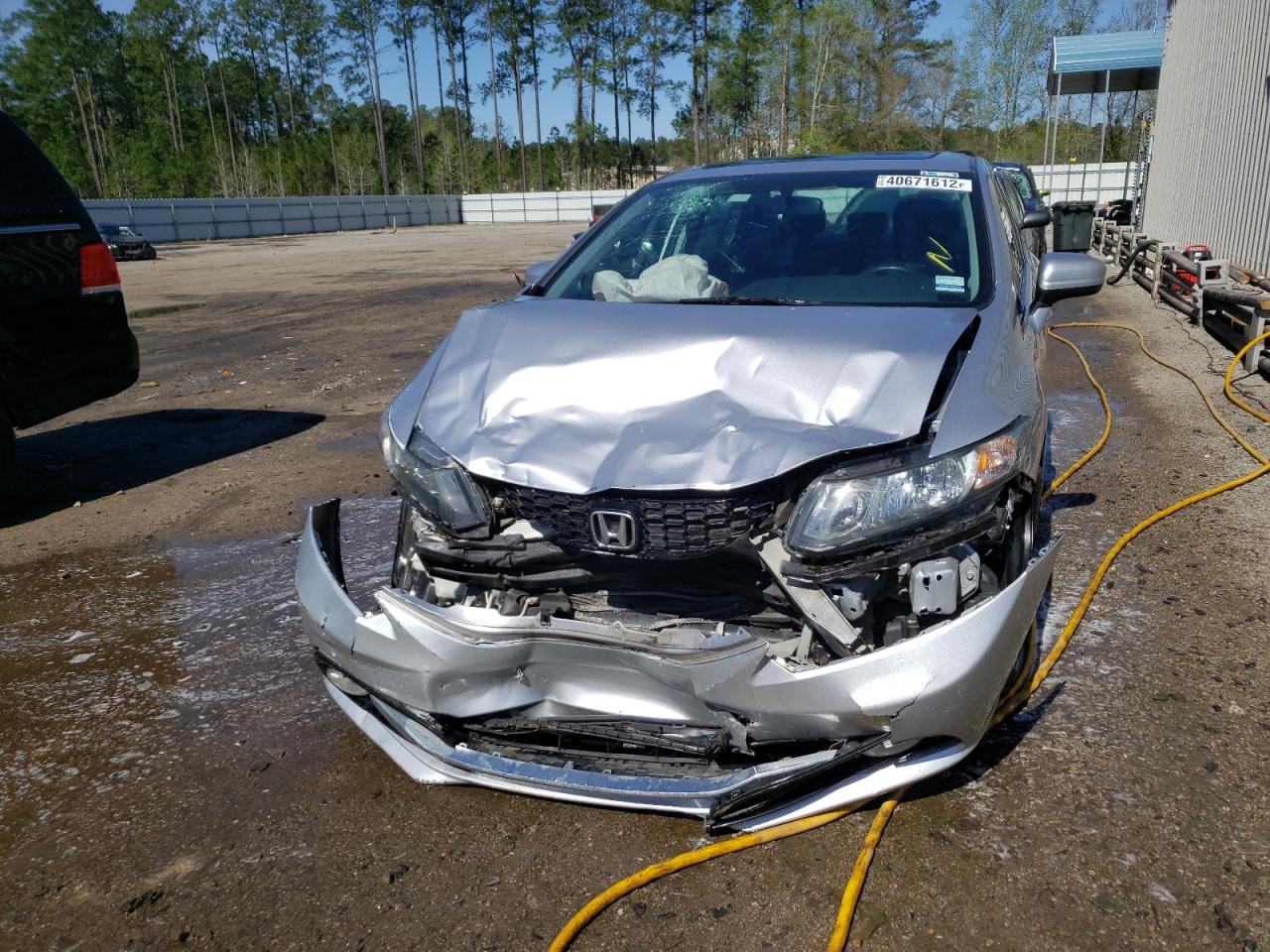 Photo 9 from auction – 2014 HONDA CIVIC EXL with VIN 19XFB2F91EE052726