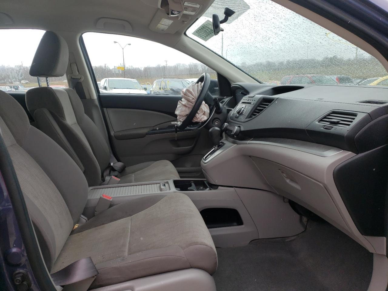 Photo 5 from auction – 2012 HONDA CR-V LX with VIN 5J6RM4H34CL075721