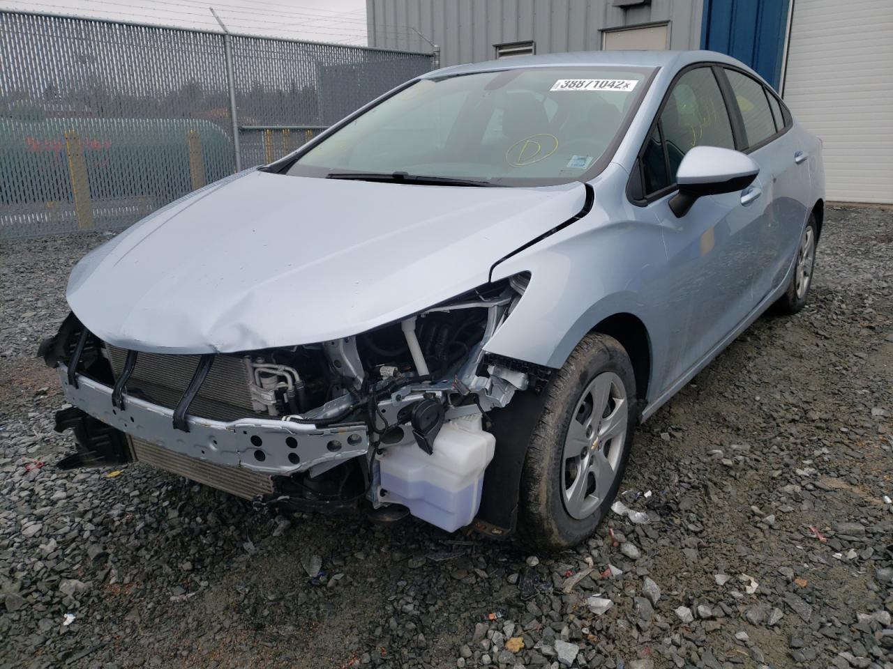 Photo 2 from auction – 2017 CHEVROLET CRUZE LS with VIN 3G1BC5SM5HS547520
