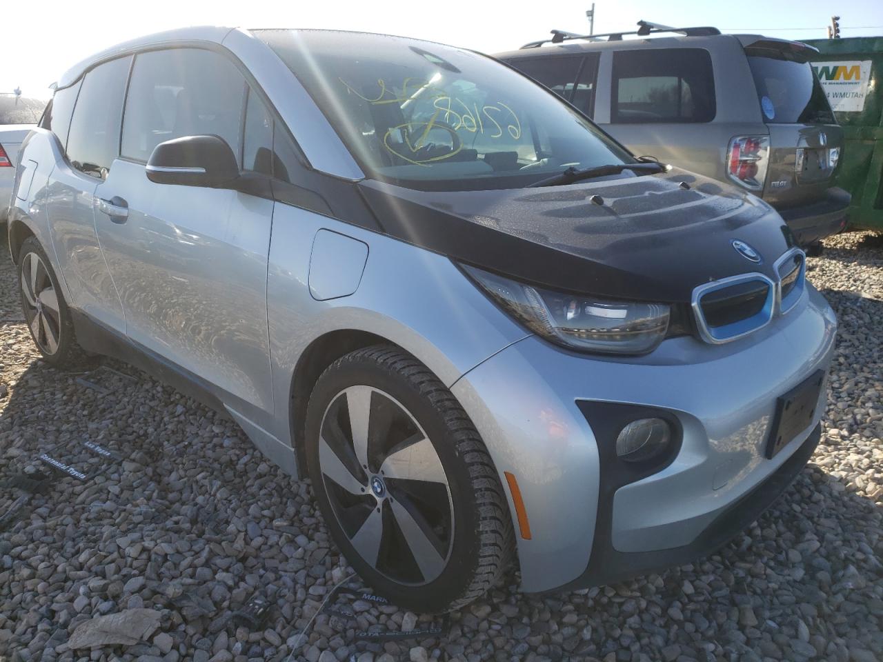 BMW I3 REX 2015 with VIN WBY1Z4C53FV502651 - Photo from auction