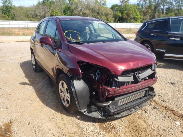 CHEVROLET TRAX LS 2016 with VIN 3GNCJKSB5GL263707 - Photo from auction