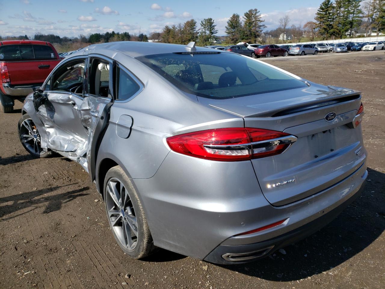 Photo 3 from auction – 2020 FORD FUSION TIT with VIN 3FA6P0D91LR133035