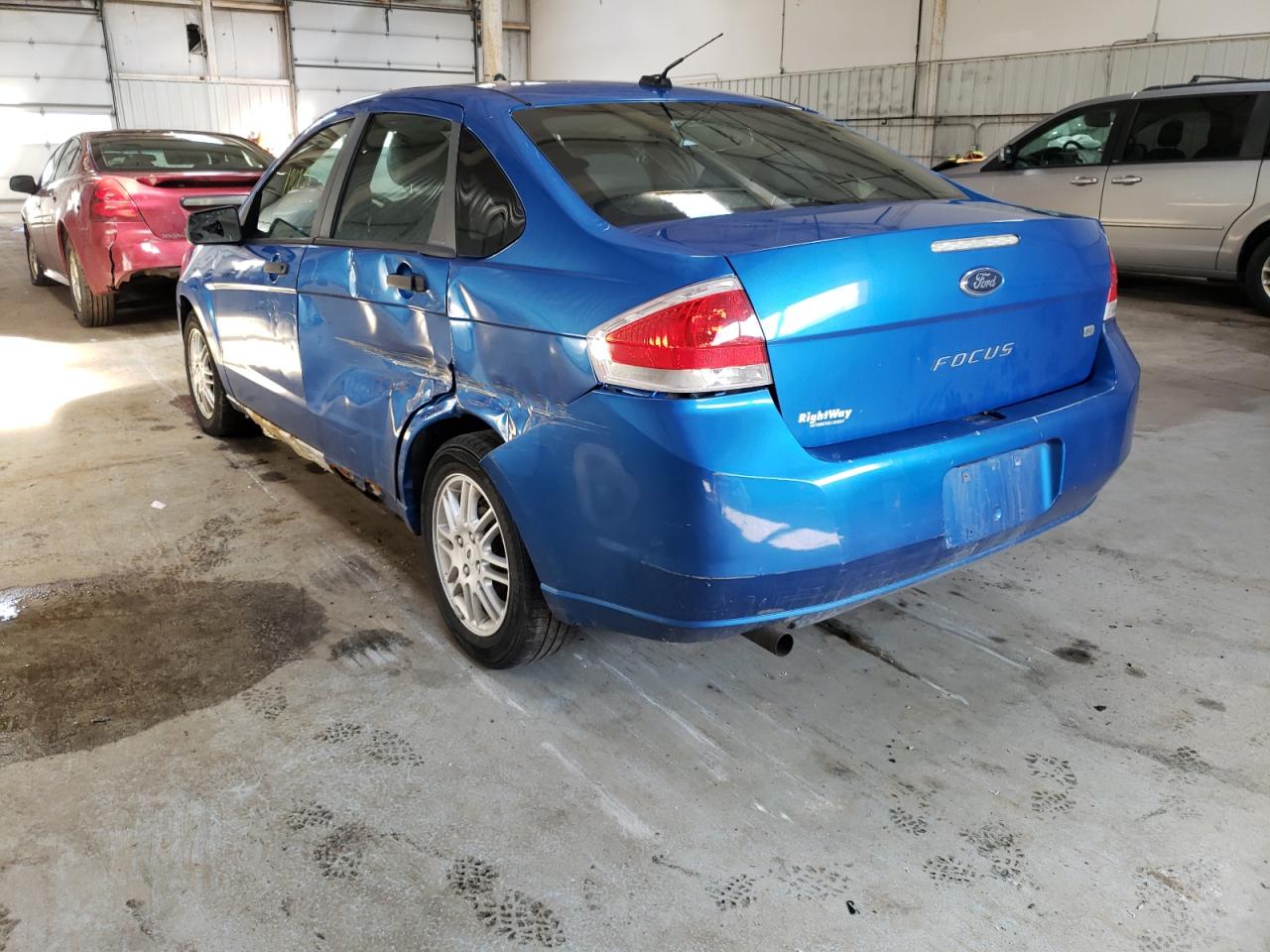 Photo 3 from auction – 2010 FORD FOCUS SE with VIN 1FAHP3FN9AW160837