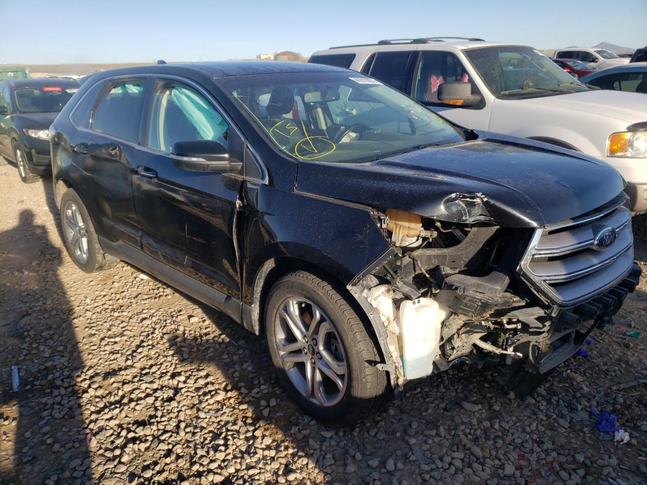 FORD EDGE TITAN 2016 with VIN 2FMPK4K81GBB12765 - Photo from auction