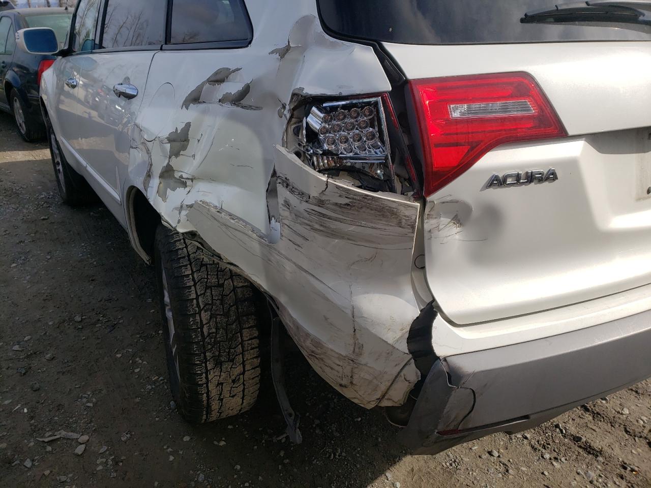 Photo 9 from auction – 2009 ACURA MDX with VIN 2HNYD28219H514970
