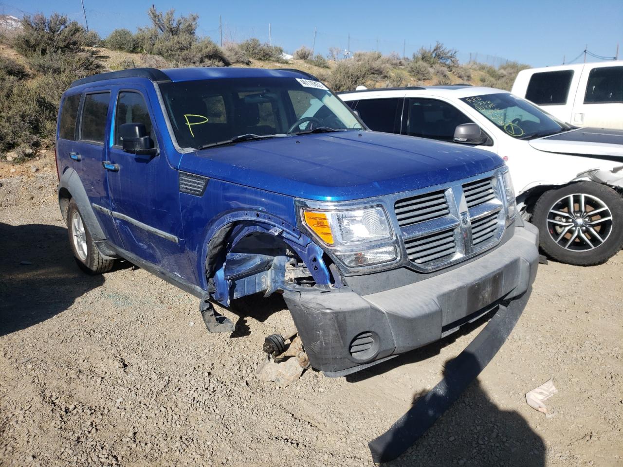 DODGE NITRO SXT 2008 with VIN 1D8GU28K38W101449 - Photo from auction