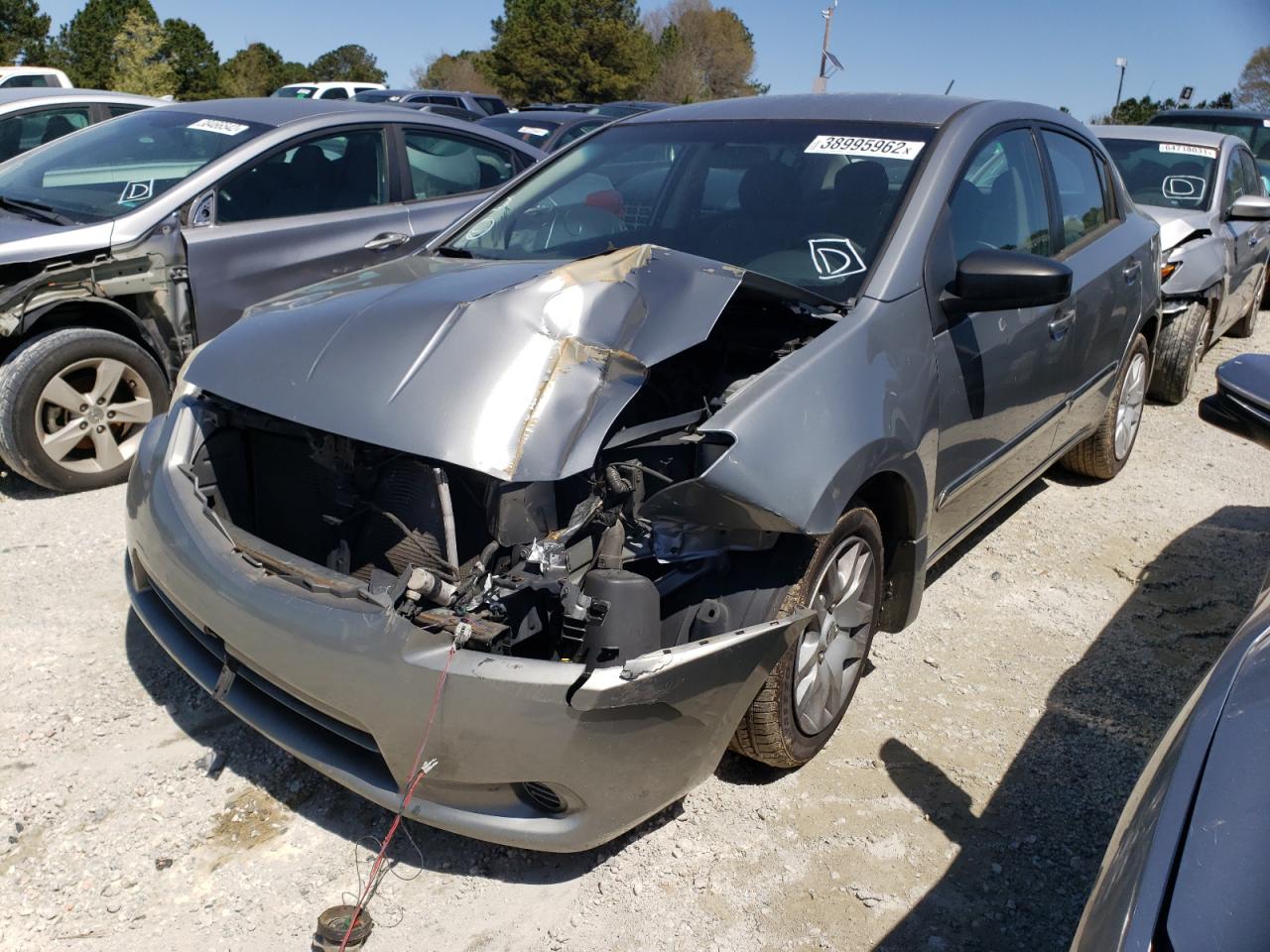 Photo 2 from auction – 2012 NISSAN SENTRA 2.0 with VIN 3N1AB6AP7CL678848