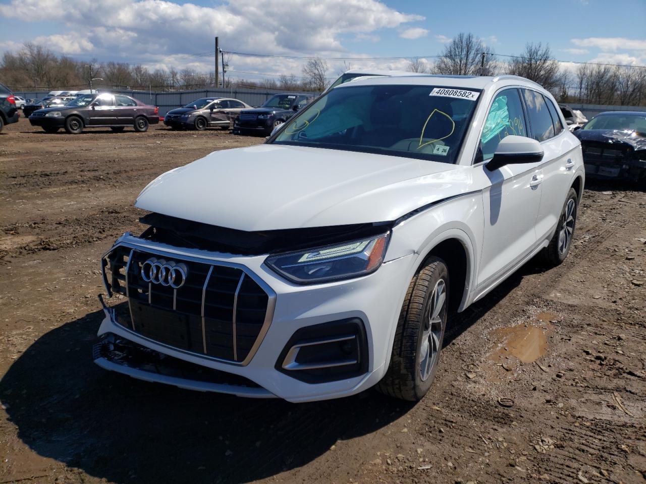 Photo 2 from auction – 2021 AUDI Q5 PREMIUM with VIN WA1AAAFY1M2064573