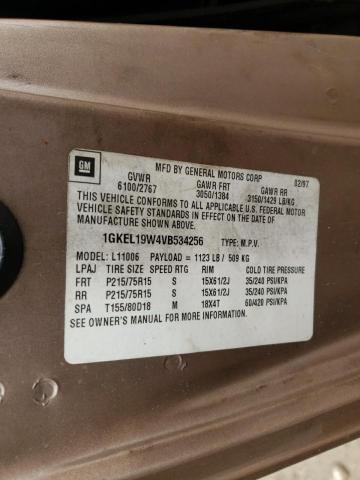 Photo 10 from auction – 1997 GMC SAFARI XT with VIN 1GKEL19W4VB534256