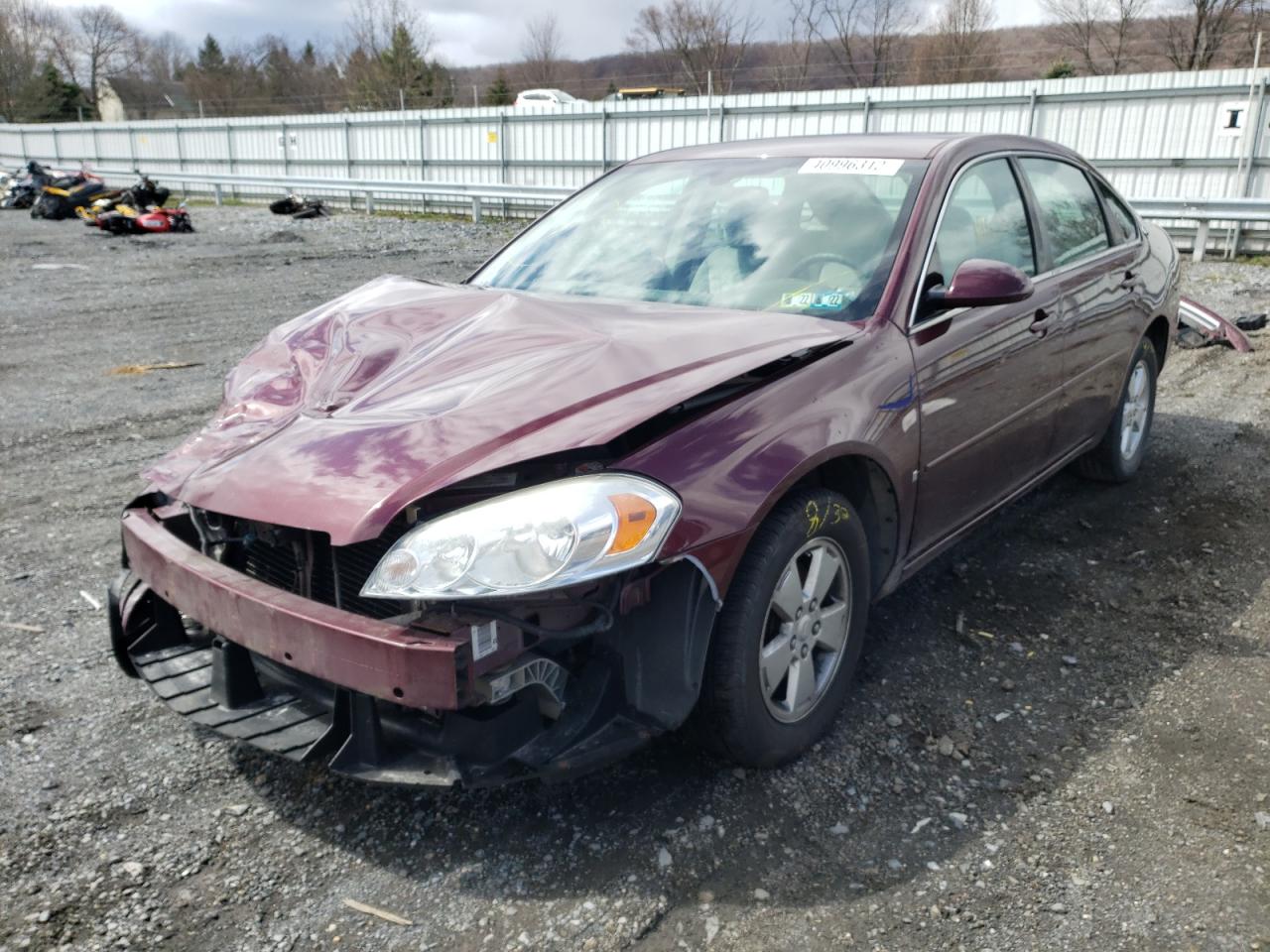 Photo 2 from auction – 2007 CHEVROLET IMPALA LT with VIN 2G1WT55K179158882