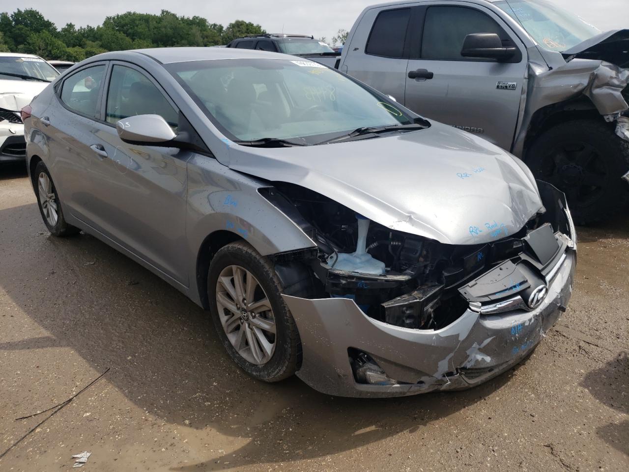 Photo 1 from auction – 2014 HYUNDAI ELANTRA SE with VIN KMHDH4AE4EU190909