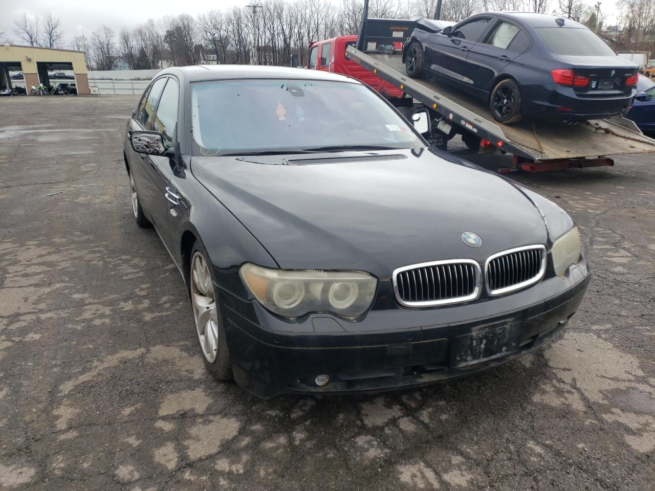 BMW 745 I 2004 with VIN WBAGL63514DP72406 - Photo from auction