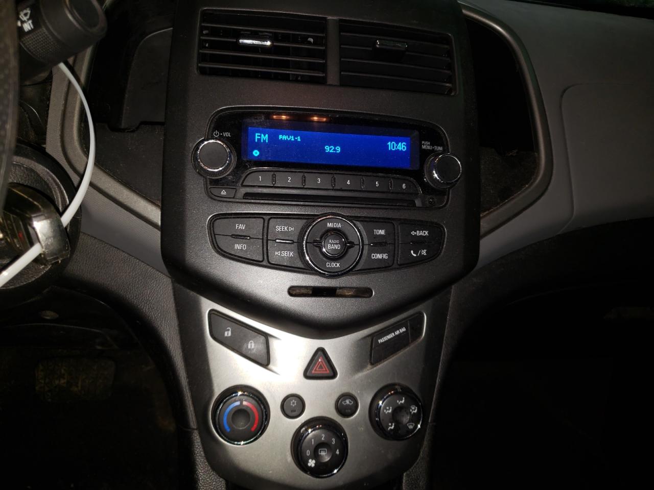 Photo 9 from auction – 2015 CHEVROLET SONIC LT with VIN 1G1JC5SGXF4166605