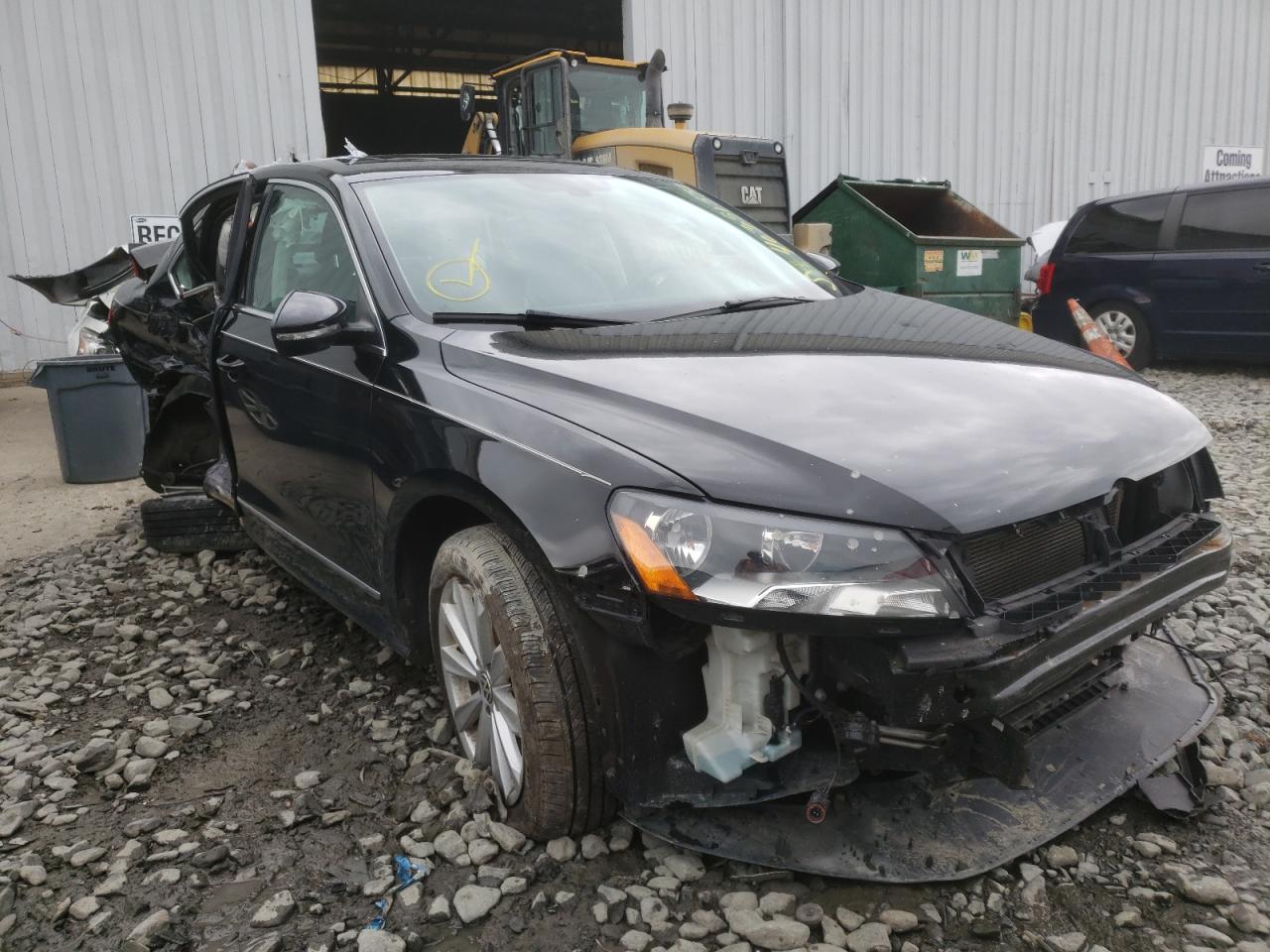 VOLKSWAGEN PASSAT SEL 2012 with VIN 1VWCP7A37CC088619 - Photo from auction