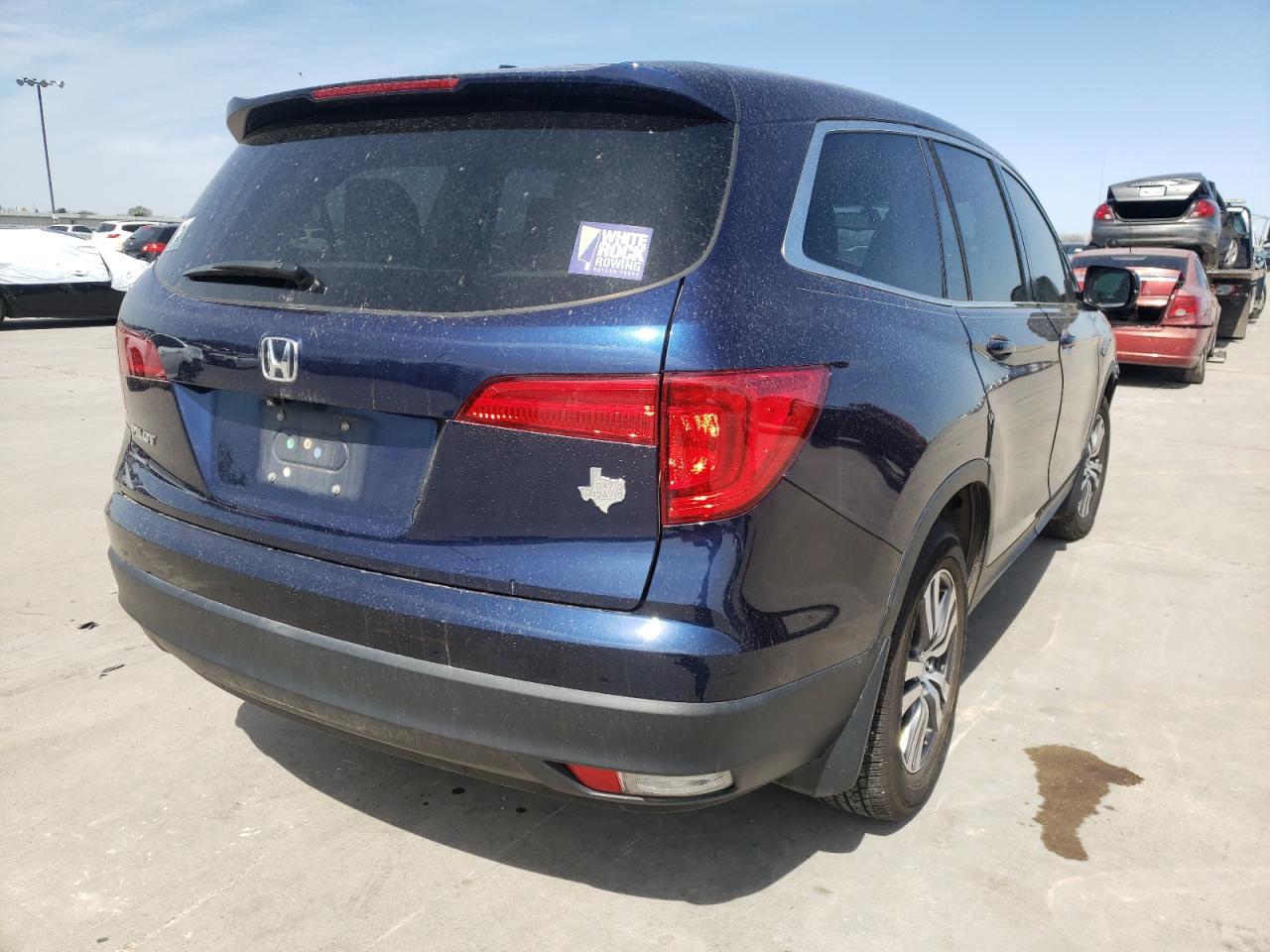 Photo 4 from auction – 2016 HONDA PILOT EXL with VIN 5FNYF5H89GB026570