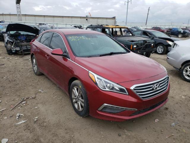 HYUNDAI SONATA SE 2015 with VIN 5NPE24AF8FH160519 - Photo from auction