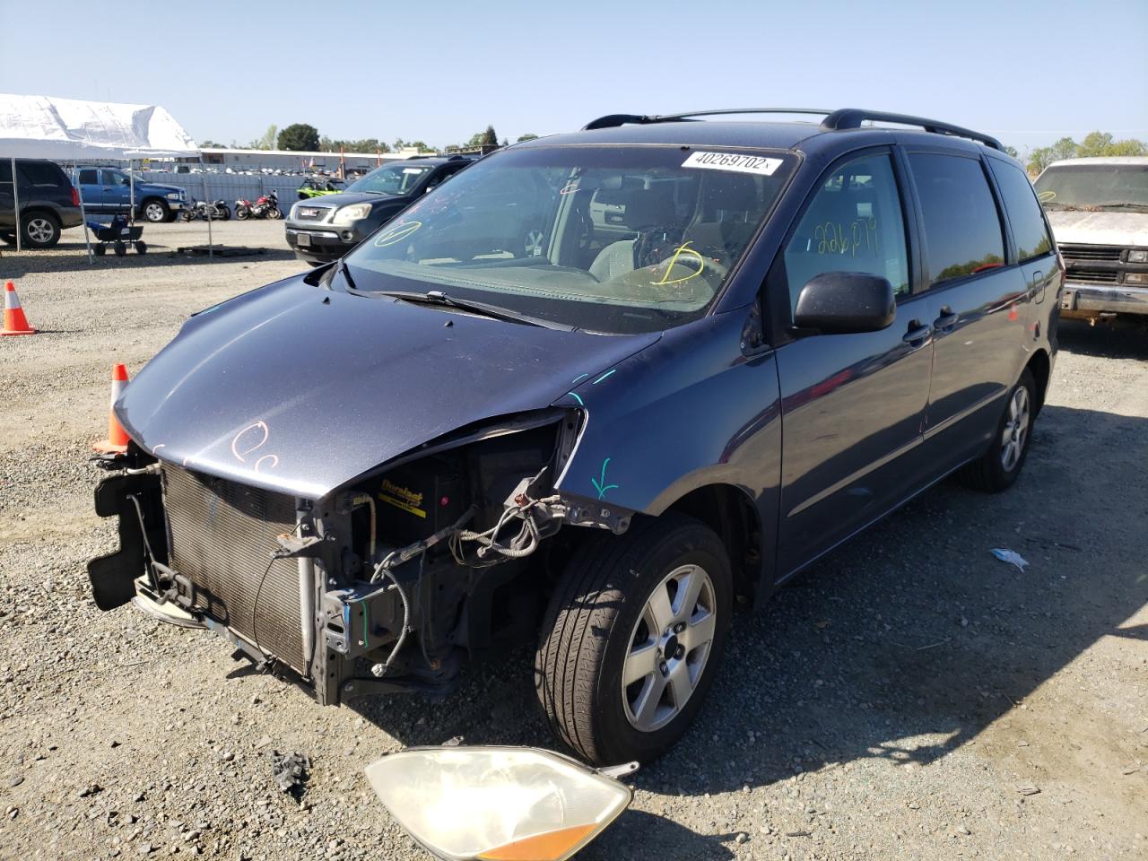 Photo 2 from auction – 2006 TOYOTA SIENNA CE with VIN 5TDZA23C06S472145