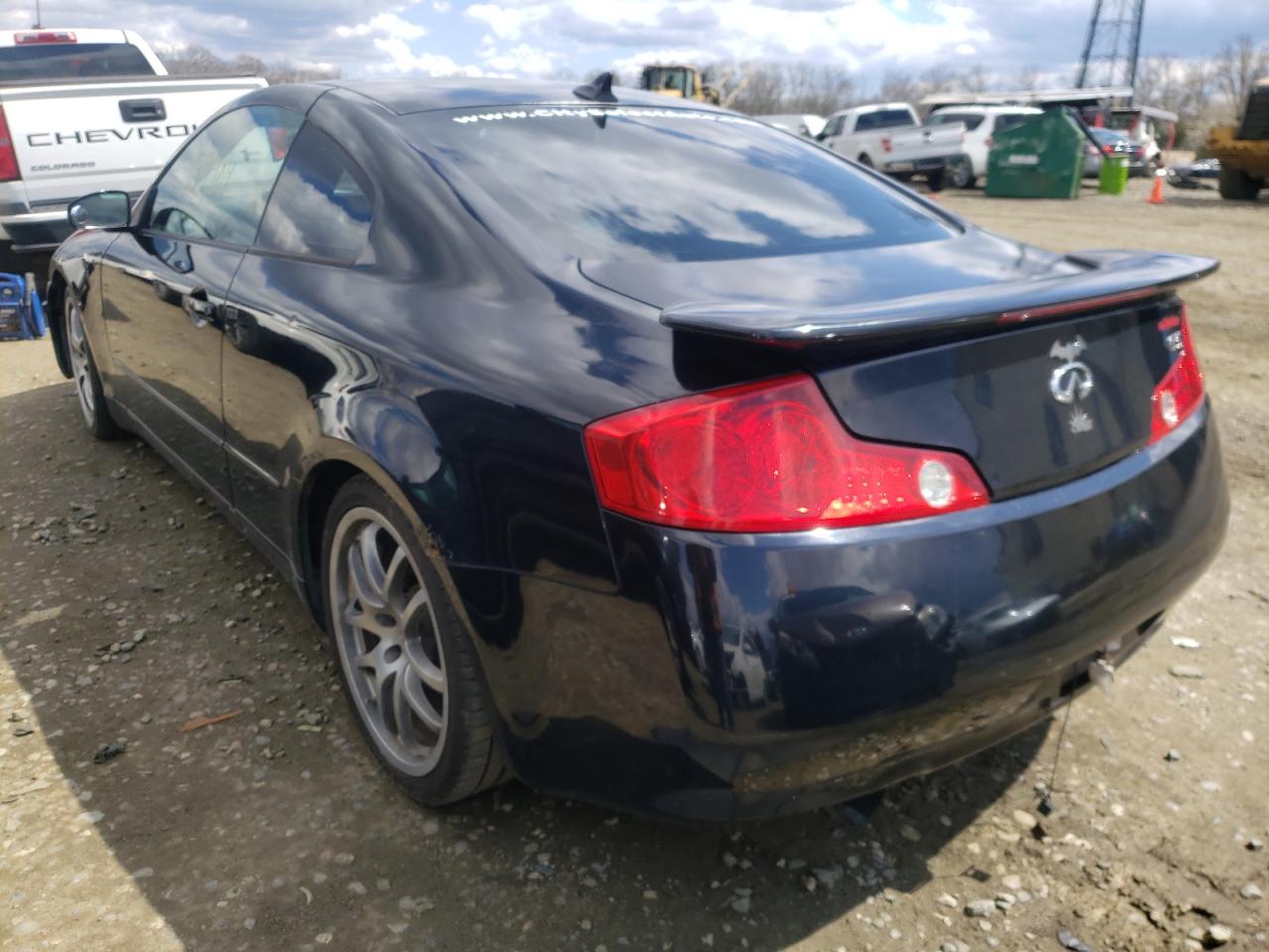 Photo 3 from auction – 2005 INFINITI G35 with VIN JNKCV54E95M412028