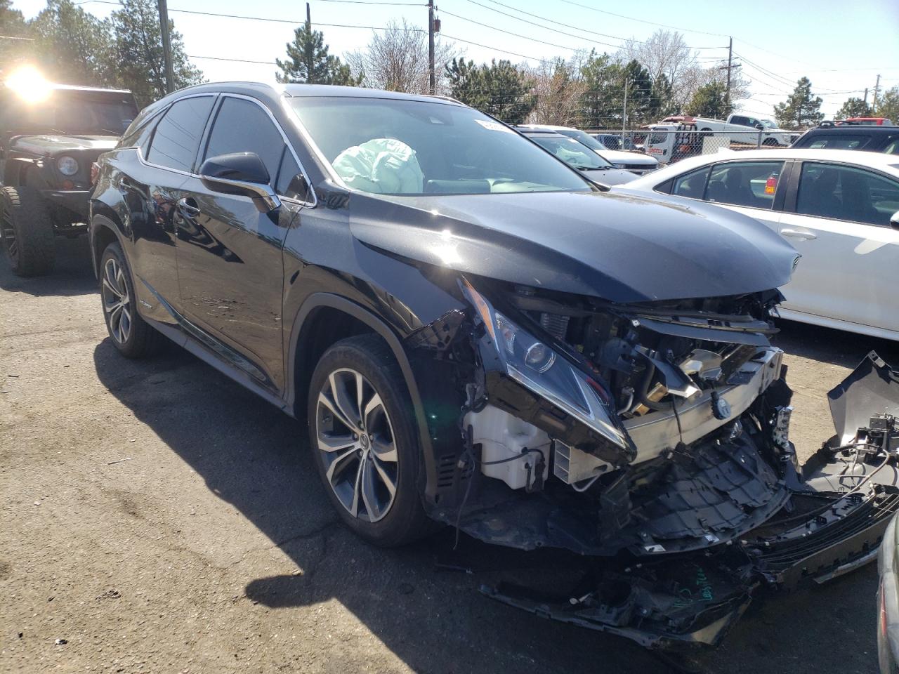 LEXUS RX 450H BA 2018 with VIN 2T2BGMCA0JC023961 - Photo from auction