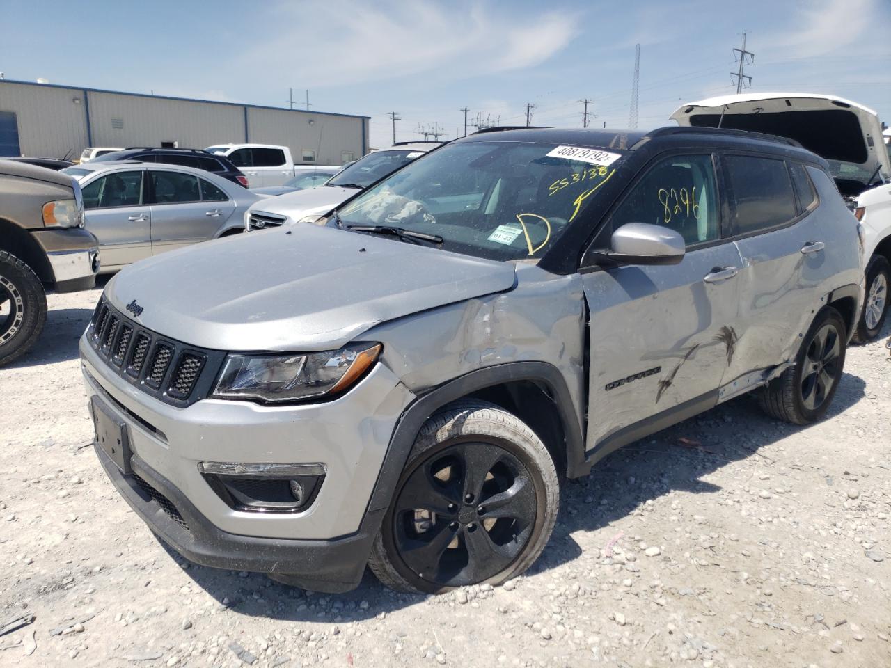 Photo 9 from auction – 2021 JEEP COMPASS LA with VIN 3C4NJCBB3MT553138
