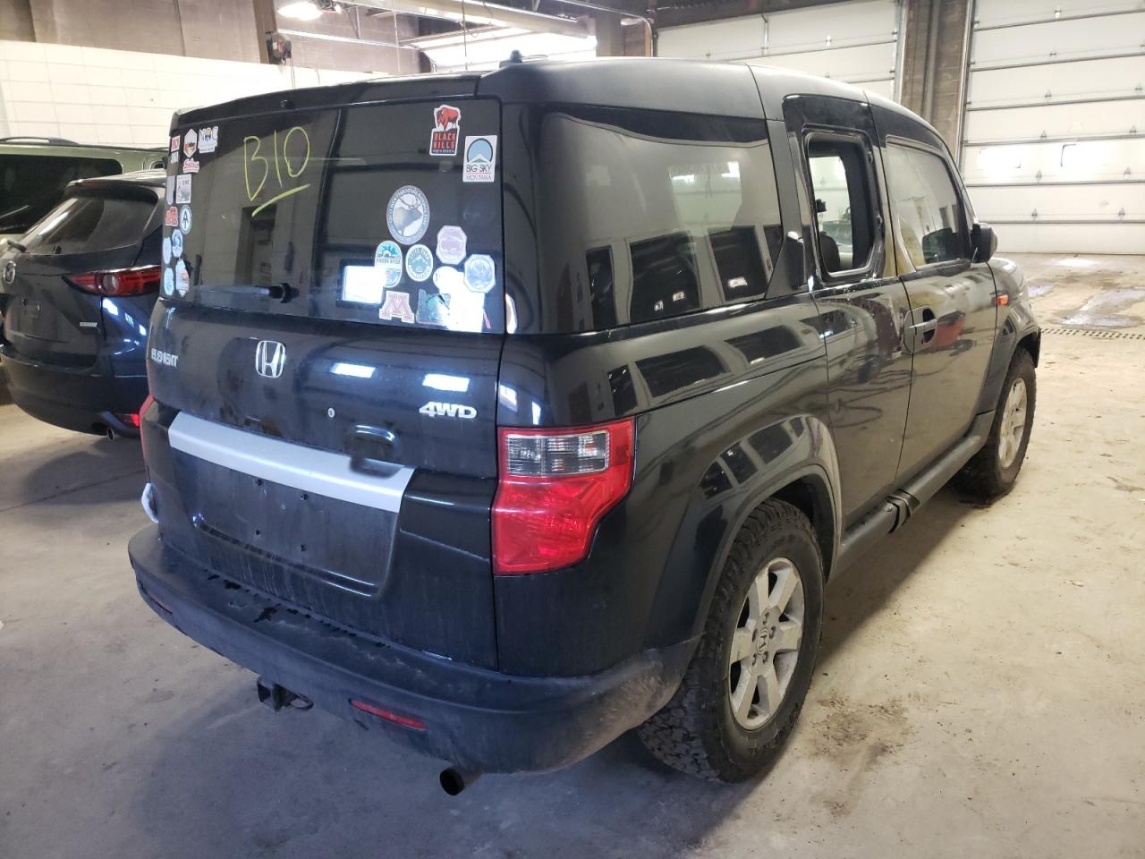 Photo 4 from auction – 2010 HONDA ELEMENT EX with VIN 5J6YH2H73AL006104