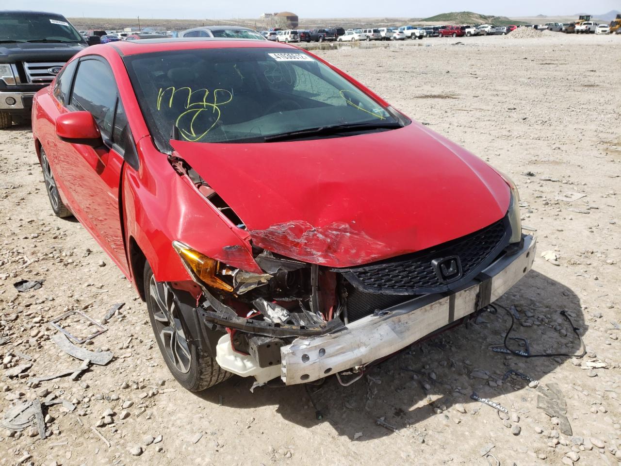 Photo 1 from auction – 2013 HONDA CIVIC EX with VIN 2HGFG3B87DH512237