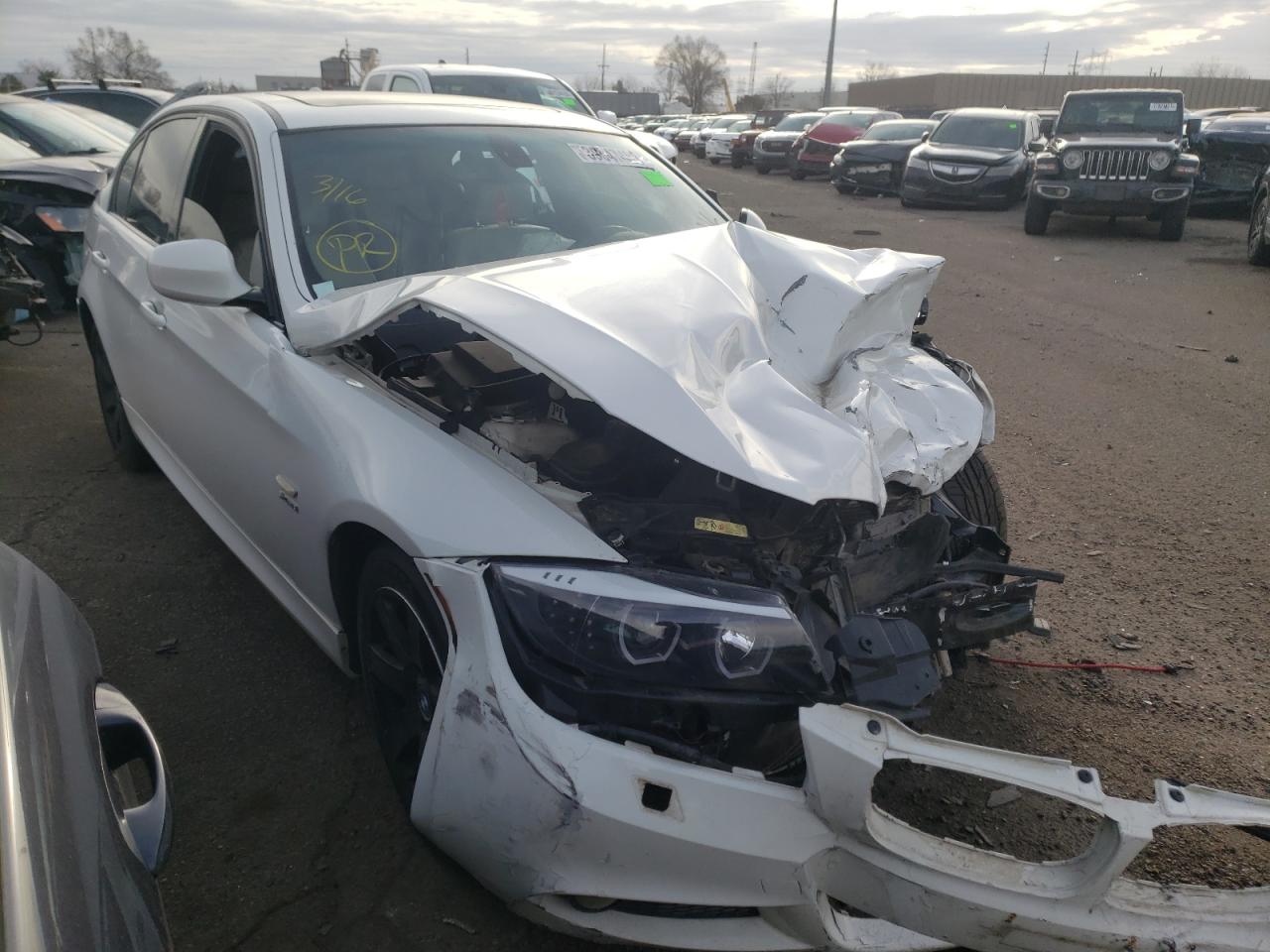 BMW 328 XI 2010 with VIN WBAPK7C53AA461596 - Photo from auction
