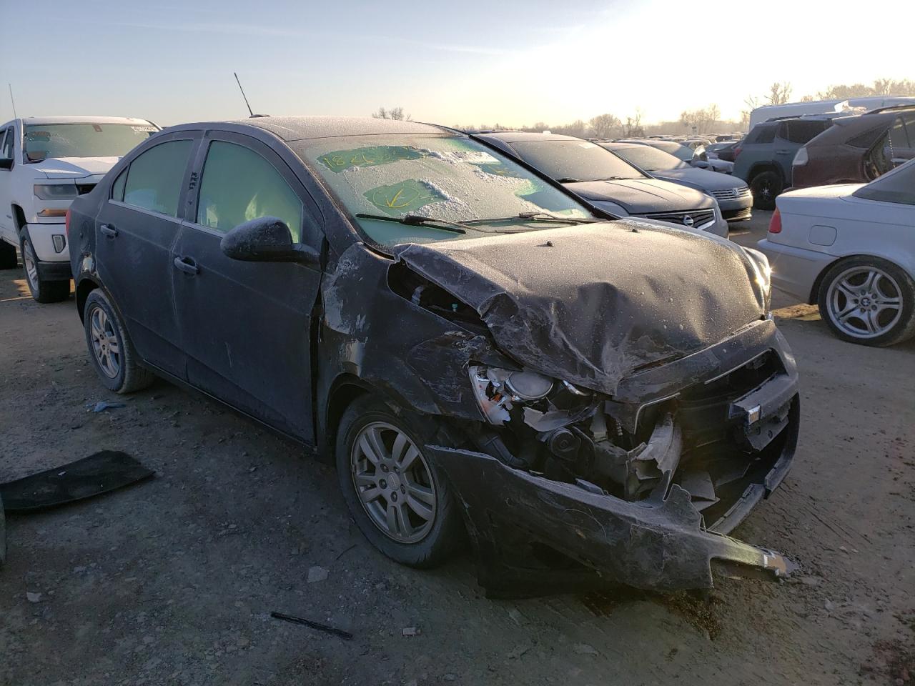 CHEVROLET SONIC LT 2016 with VIN 1G1JC5SH1G4182685 - Photo from auction