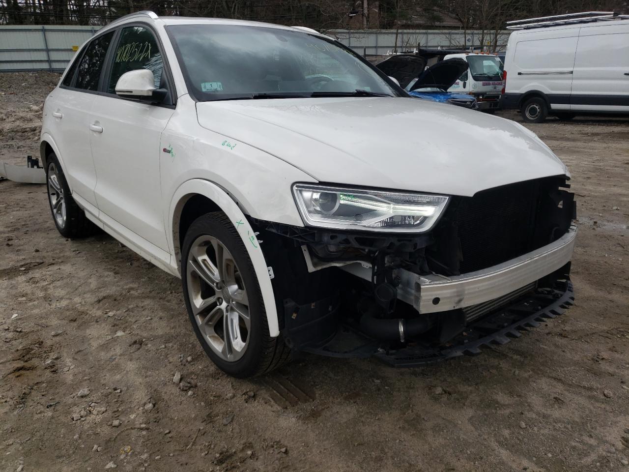 AUDI Q3 PREMIUM 2018 with VIN WA1ECCFS3JR007782 - Photo from auction