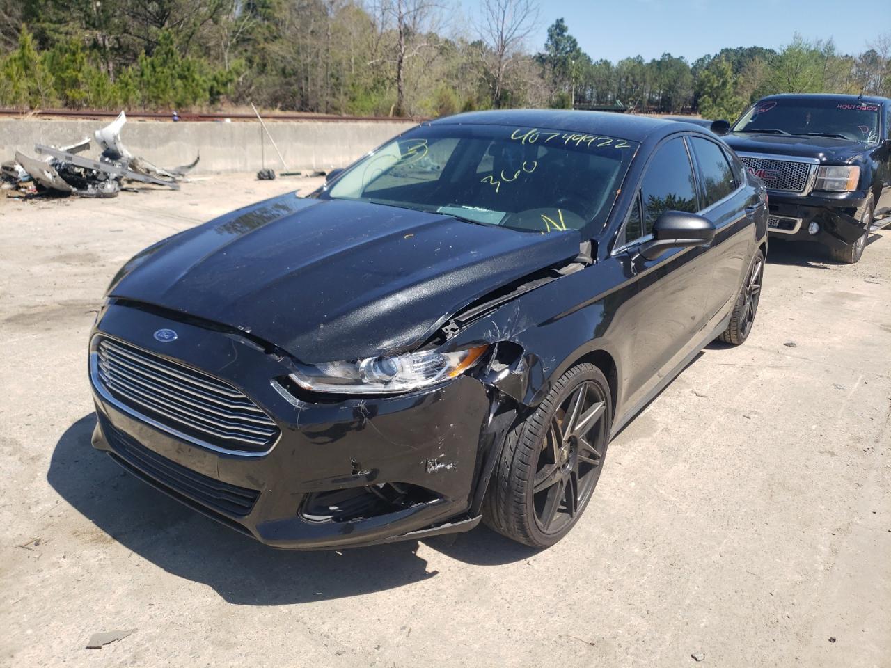 Photo 2 from auction – 2013 FORD FUSION S with VIN 3FA6P0G75DR337140