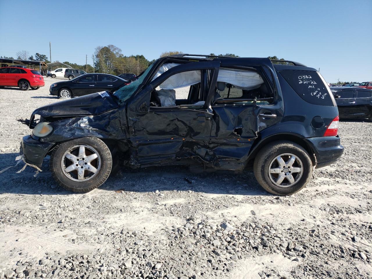 Photo 9 from auction – 2003 MERCEDES-BENZ ML 500 with VIN 4JGAB75E33A395586