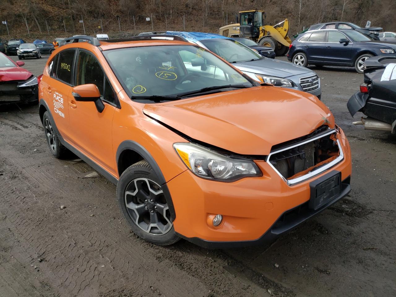 SUBARU XV CROSSTR 2015 with VIN JF2GPAPC6F8247289 - Photo from auction